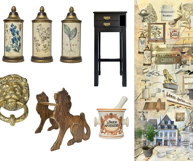 Produktfotos und Mixed Mediacollage