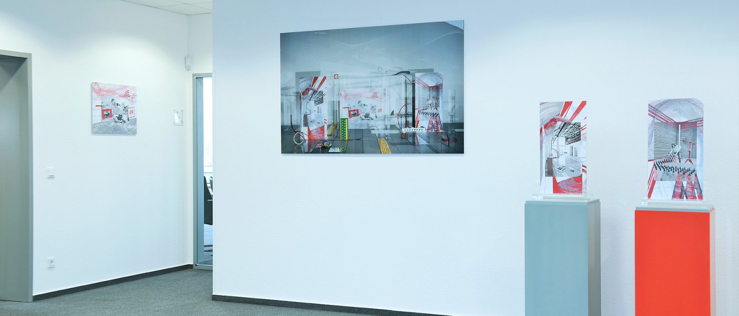 Foyergestaltung zum Firmenjubiläum