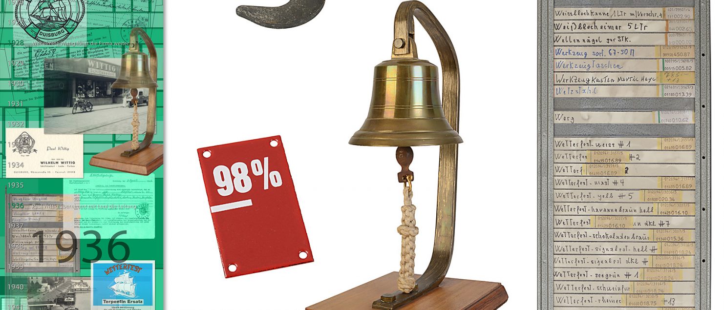 Wittig | 2. Stele und Produktfotos