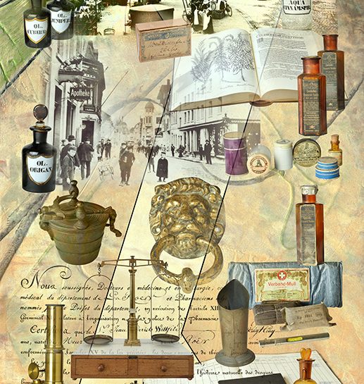 Display 01 der Auftragsarbeit | Löwen Apotheke