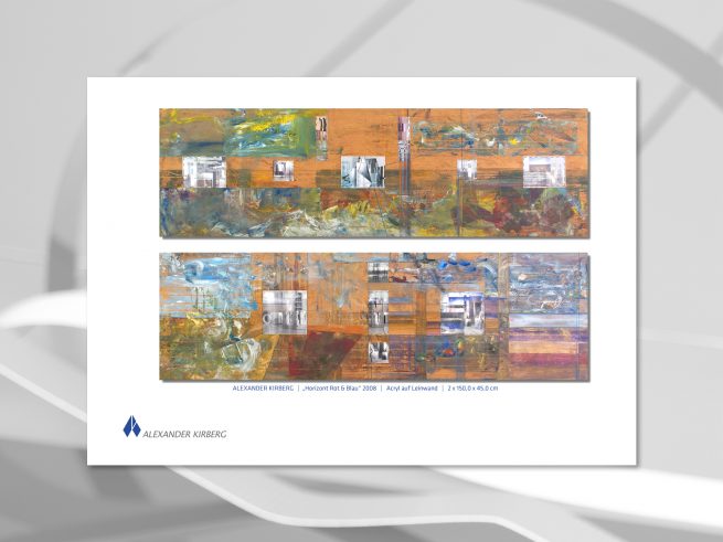 Horizont | Acryl auf Leinwand