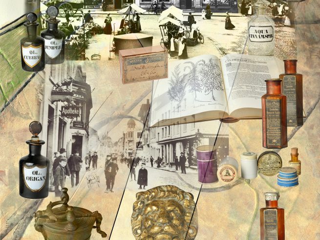 Ausschnitt aus der 1. Display-Stele