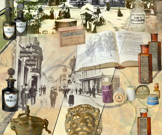 Ausschnitt aus der 1. Display-Stele